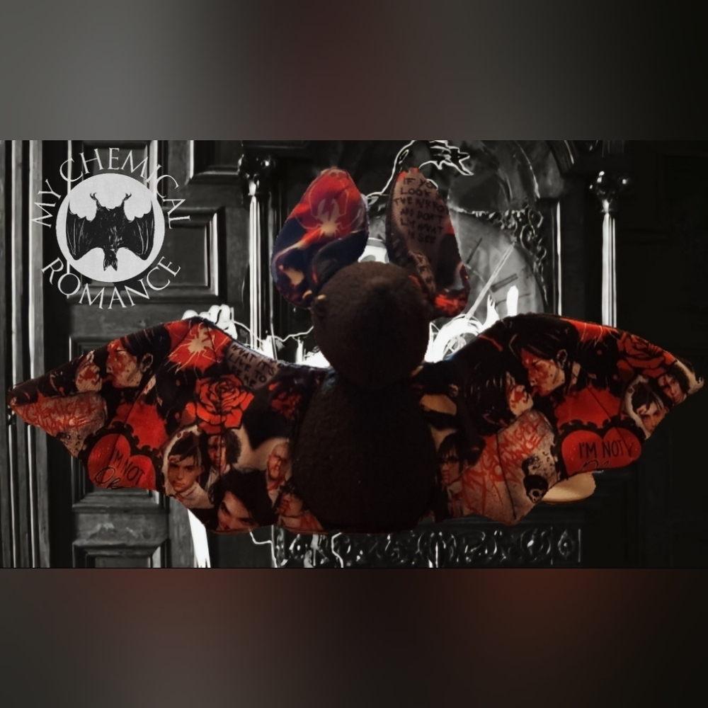 My Chemical Romance Bat Plush